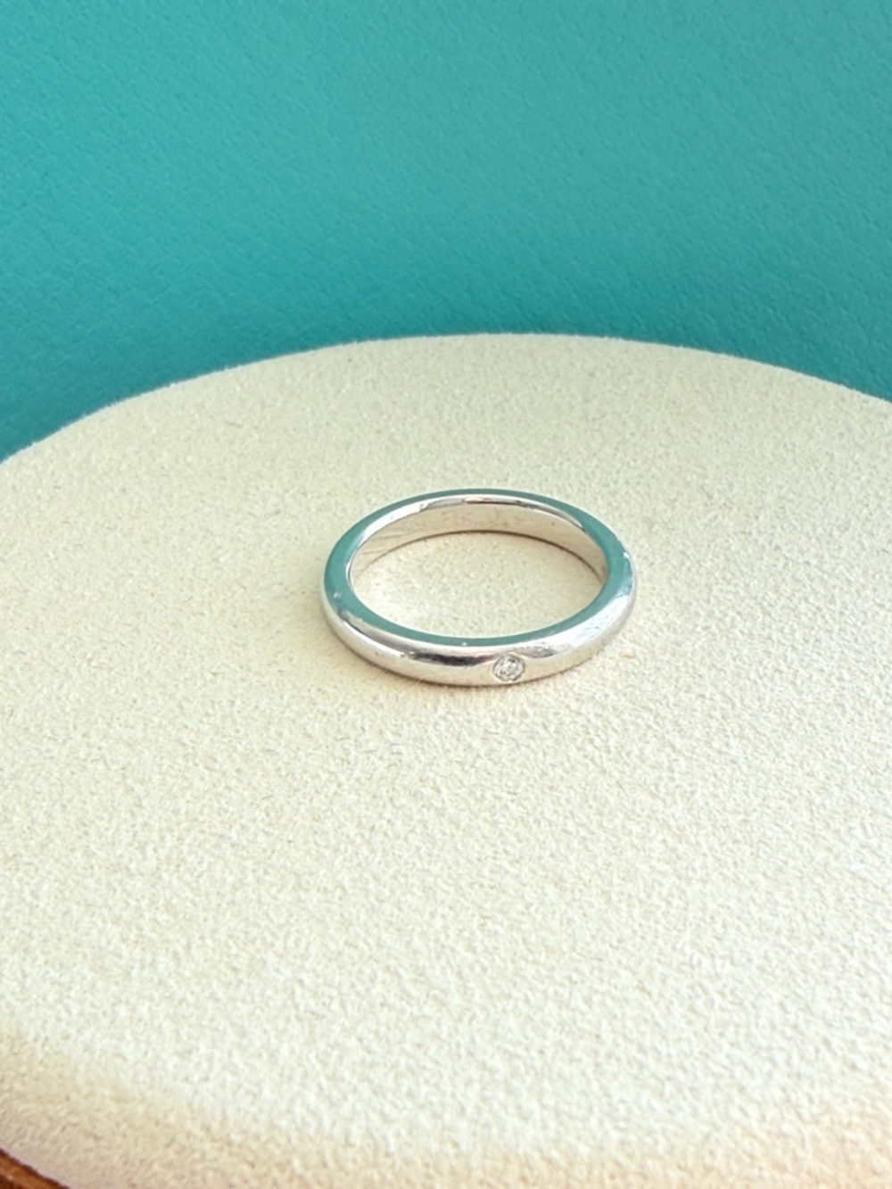 Tiffany & Co. Platinum 950 Diamond Peretti Ring Band - Picture 6 of 15